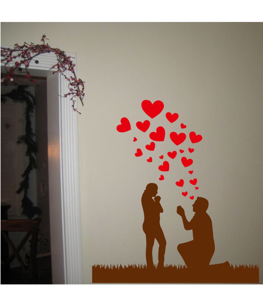     			Decor Villa Will You Marry Me Wall PVC Wall Stickers