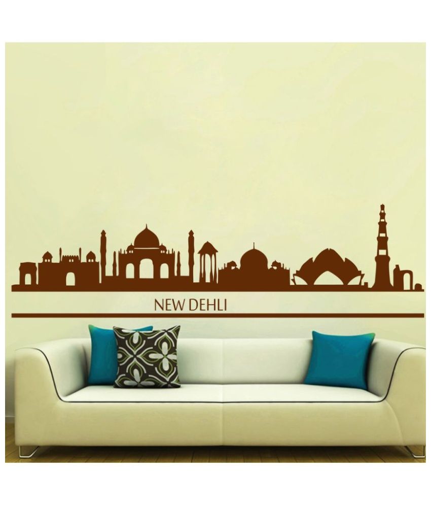     			Decor Villa New Dehli PVC Wall Stickers