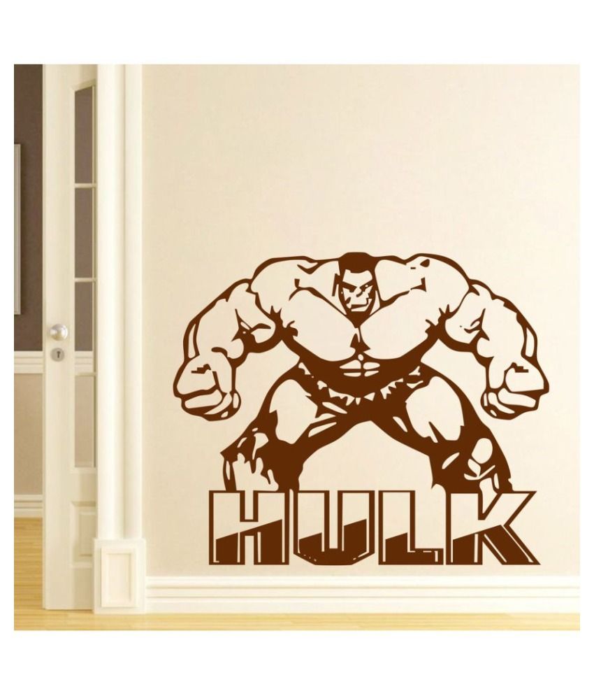     			Decor Villa The hulk Wall PVC Wall Stickers