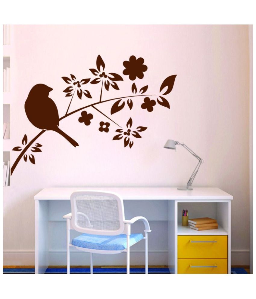     			Decor Villa Alone BirdWall PVC Wall Stickers