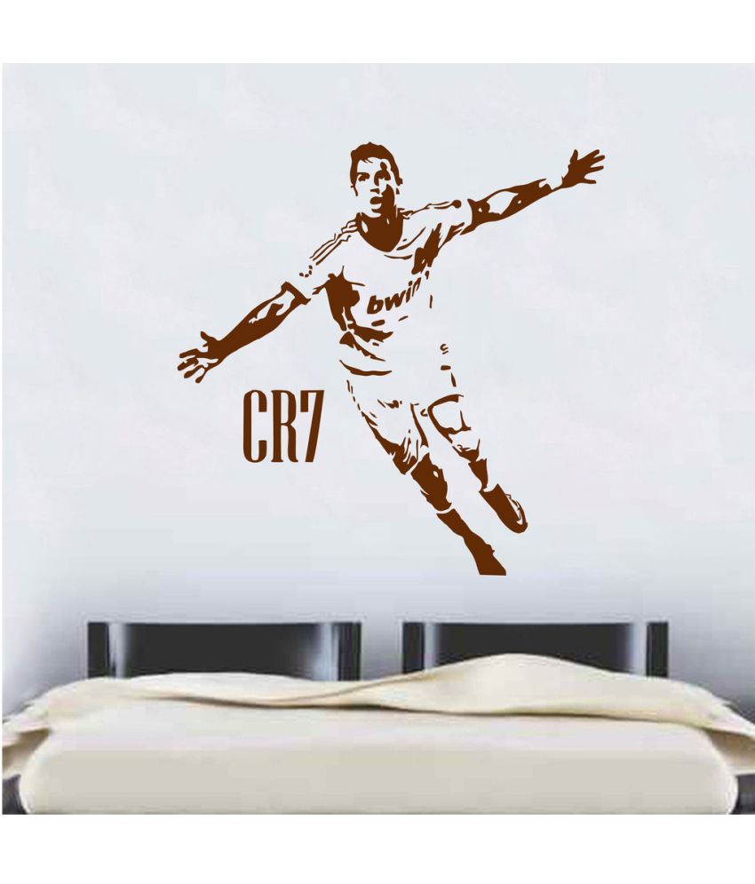     			Decor Villa CR7 PVC Wall Stickers