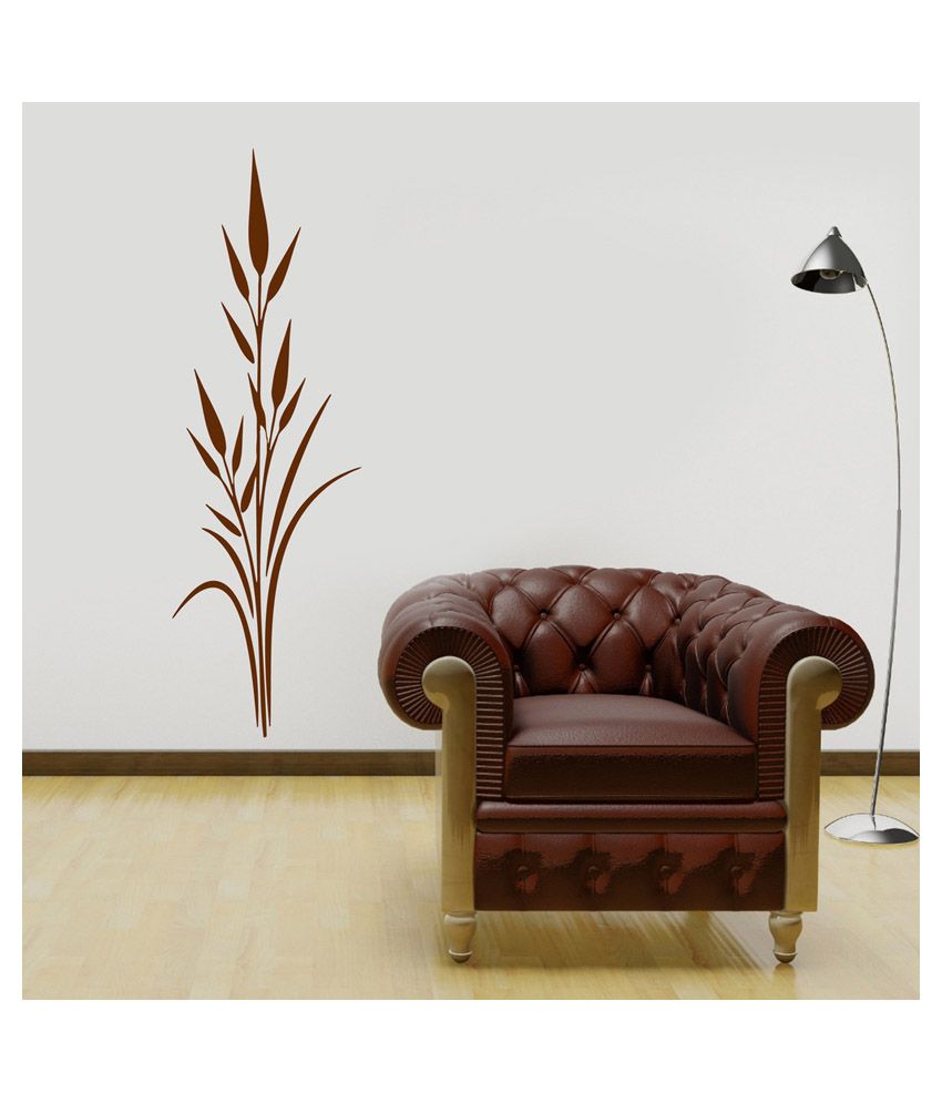     			Decor Villa Stand Flower PVC Wall Stickers