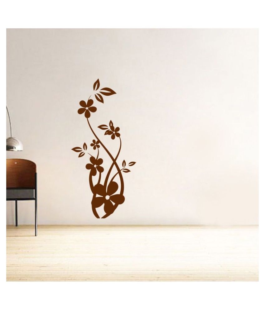     			Decor Villa Two Plam Tree PVC Wall Stickers