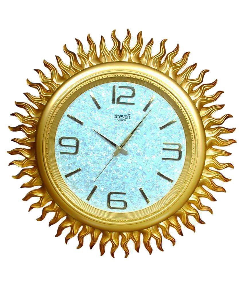 Steven Circular Analog Wall Clock 2225 Buy Steven Circular Analog Wall Clock 2225 At Best Price In India On Snapdeal