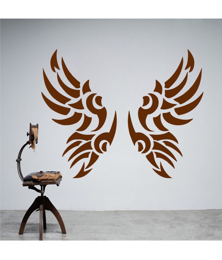     			Decor Villa Super Wing PVC Wall Stickers