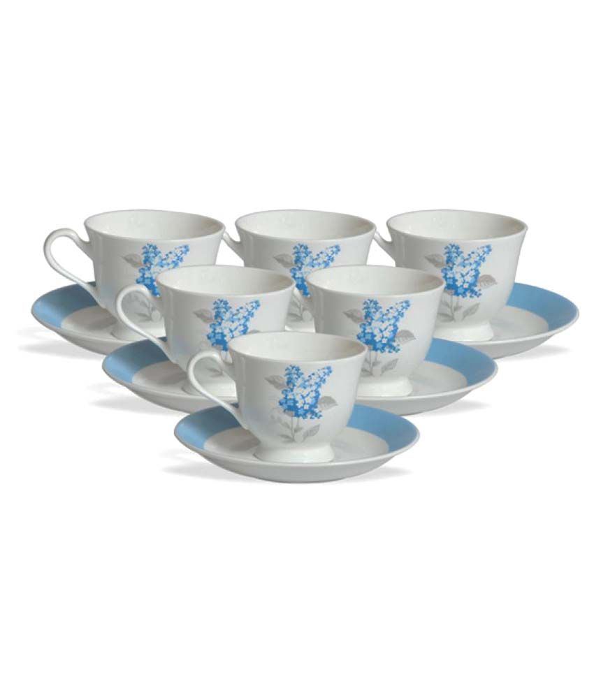 Clay Craft Bone China Tea Set 12 Pcs Buy Online at Best