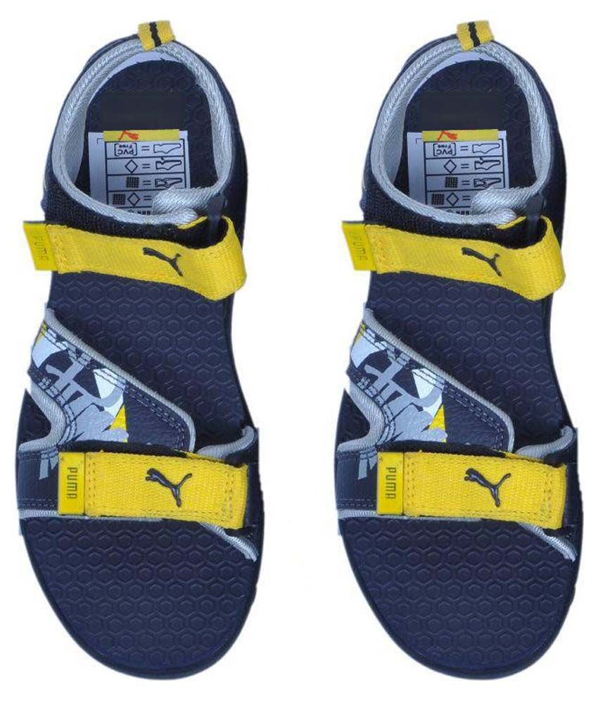 puma multicolor slides