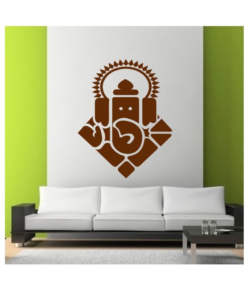     			Decor Villa Shri Ganesh PVC Wall Stickers