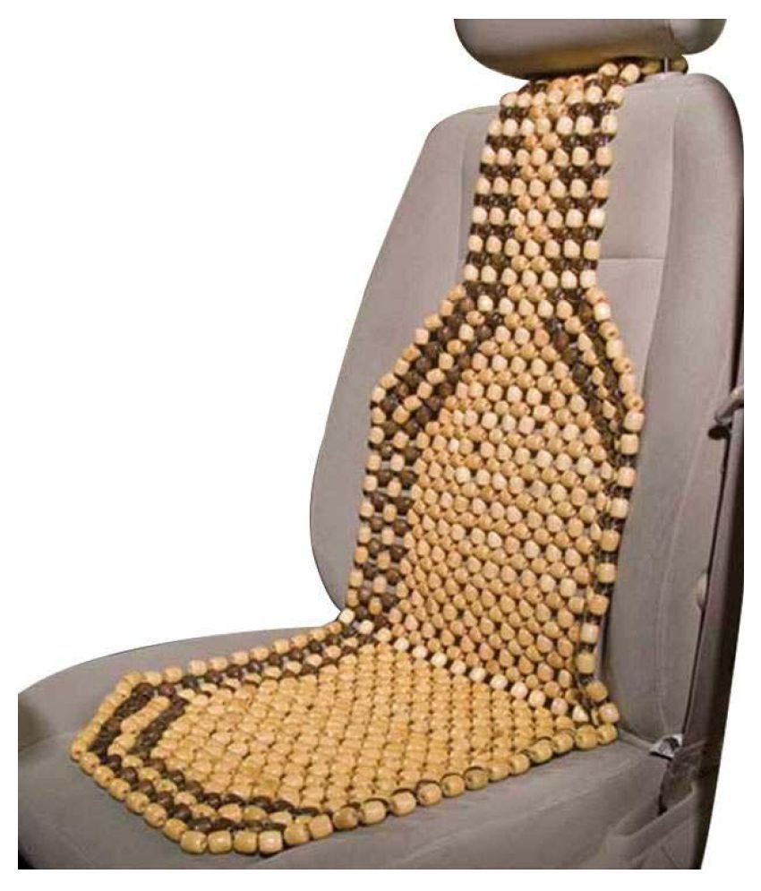 Takecare Beige Wooden Beads Car Seat Cover Takecare Beige Wooden Beads Car Seat Cover