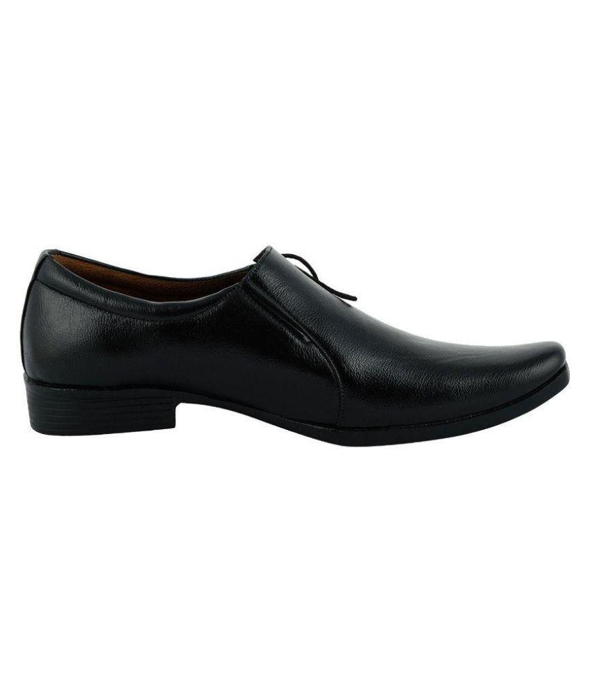 Trane Black Party Non-Leather Formal Shoes Price in India- Buy Trane ...