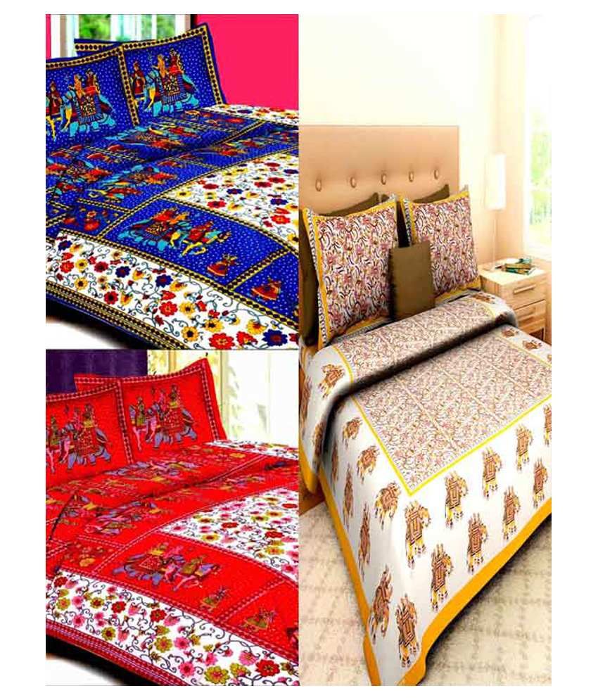 Uniqchoice King Cotton Traditional Bed Sheet Buy Uniqchoice King