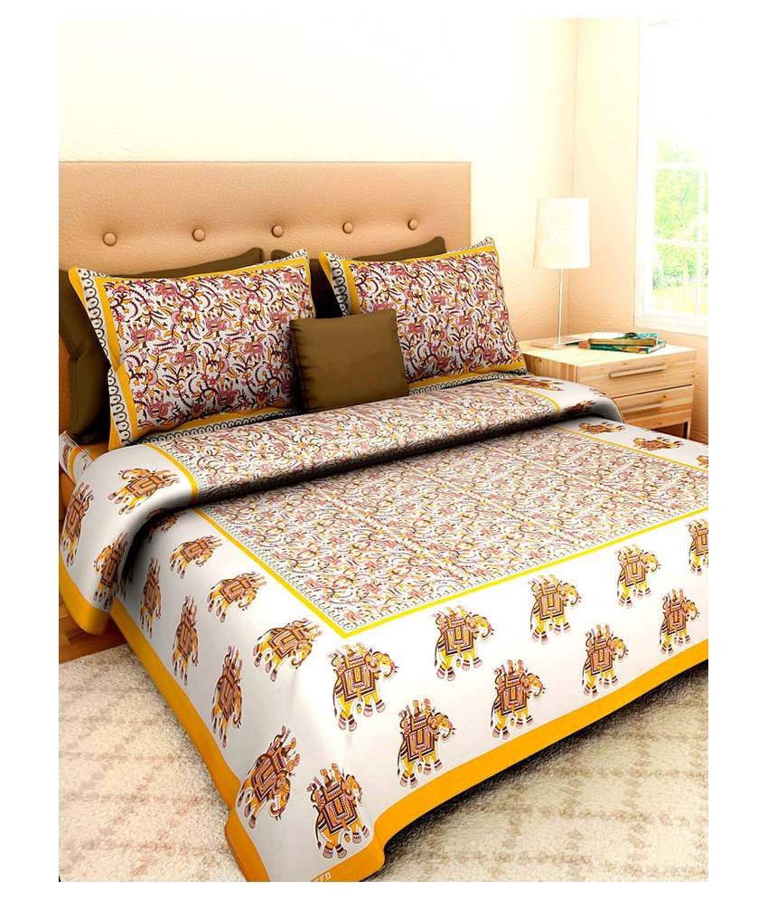 Uniqchoice King Cotton Traditional Bed Sheet Buy Uniqchoice King