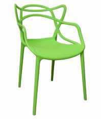 Cane World Green Moulded Chair