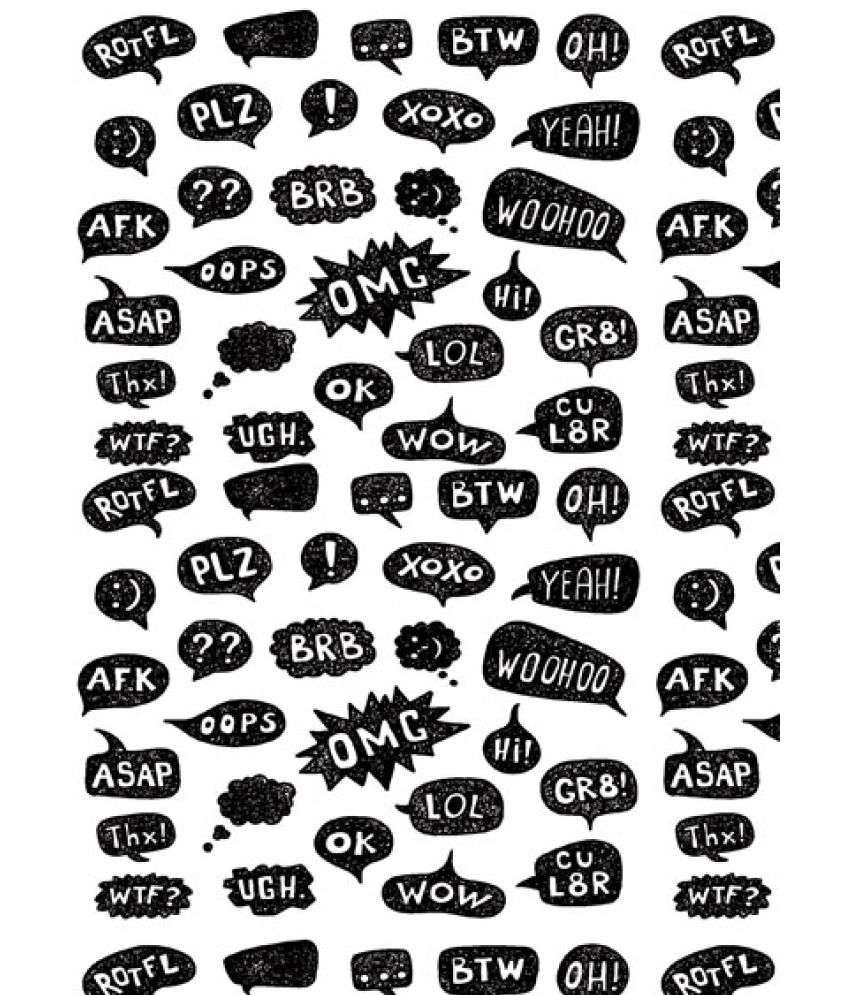 Ulta Anda Omg Lol Doodle Chat White Paper Art Prints Without Frame Single Piece Buy Ulta Anda Omg Lol Doodle Chat White Paper Art Prints Without Frame Single Piece At