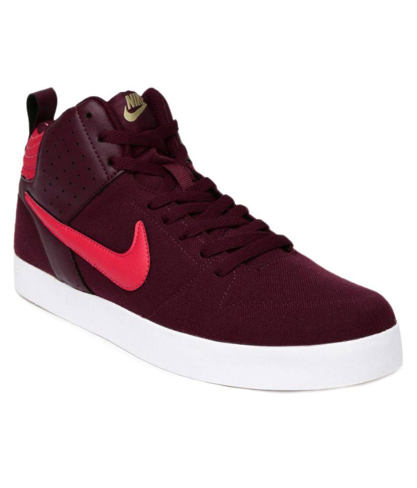 nike liteforce iii mid black sneakers