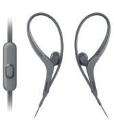 Sony MDR-AS410AP In-Ear Active Sports Headphones with Mic (Black)