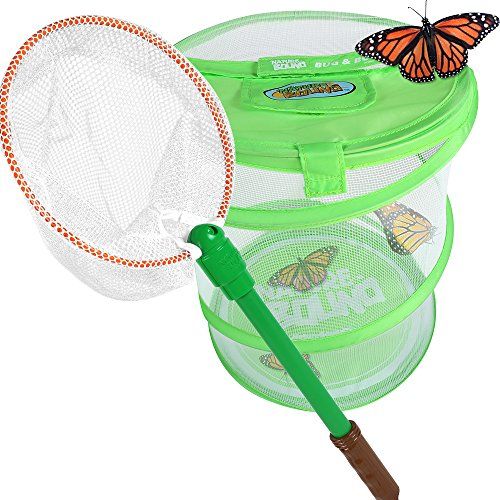 Nature Bound Bug Net With Live Bug And Butterfly Village Habitat Combo