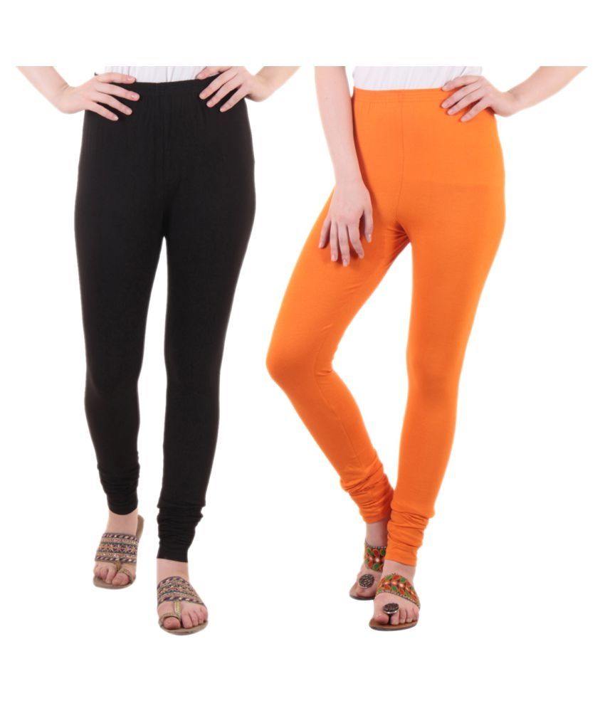     			Diaz Cotton Lycra Pack of 2 Leggings