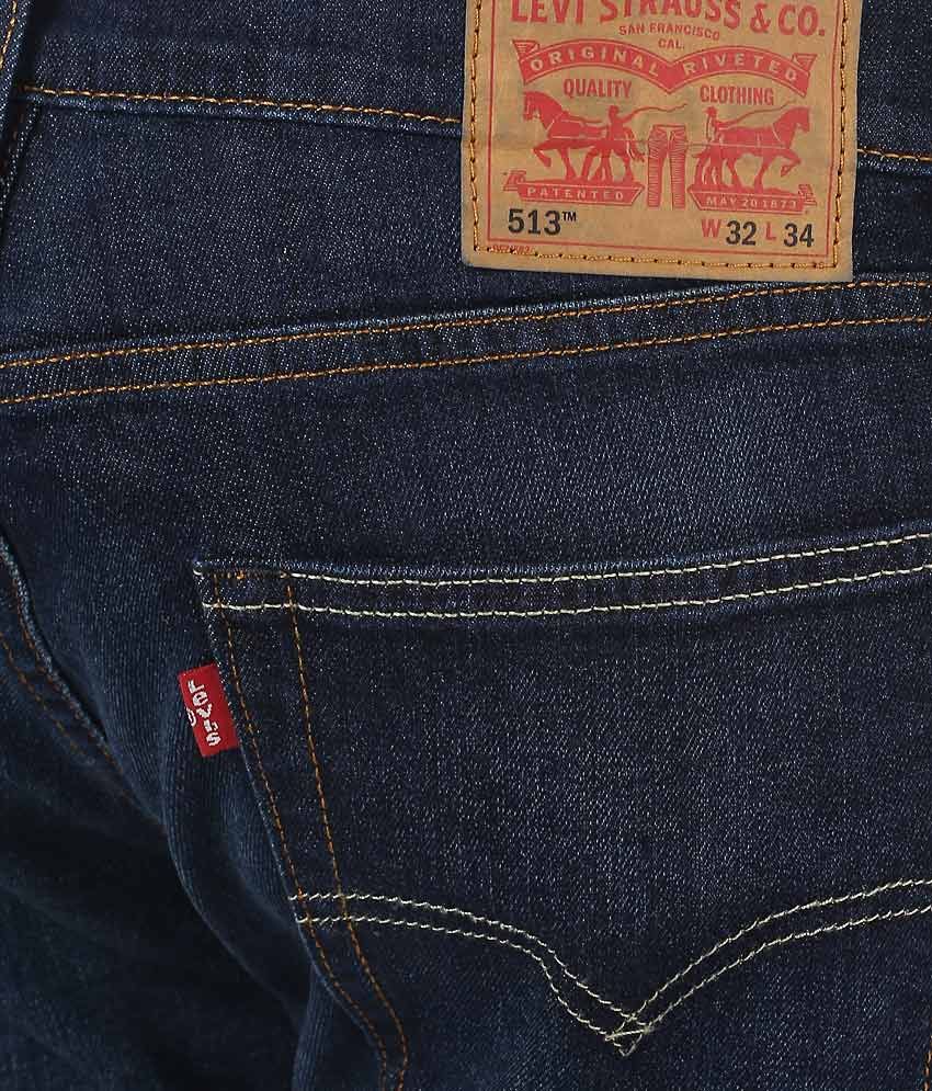 levis 724 stellar blue