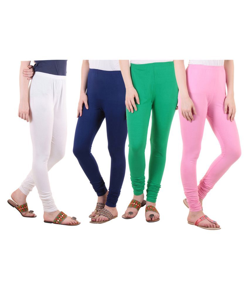     			Diaz Cotton Lycra Pack of 4 Leggings