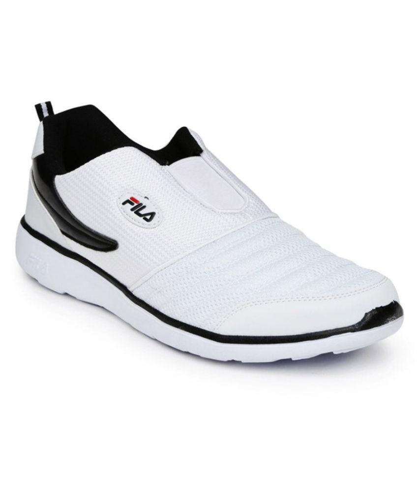 fila casual white shoes