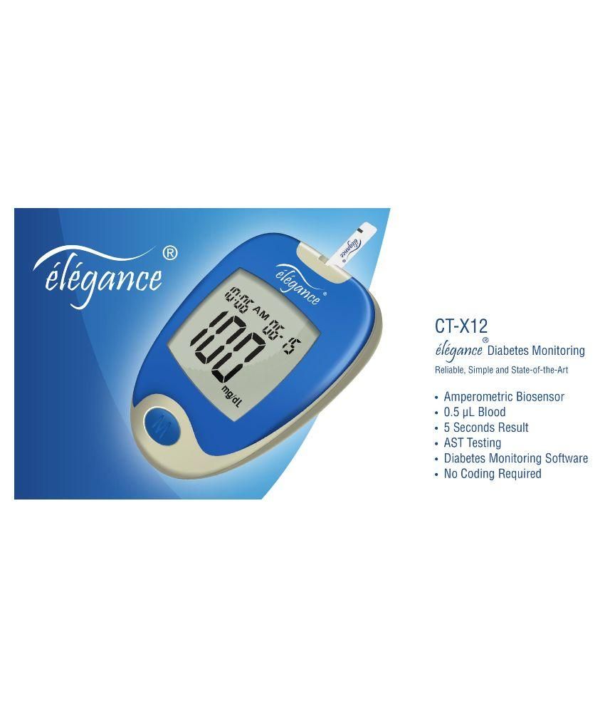 Shriyan Elegance Blood Glucose Monitor Buy Online at Best Price in