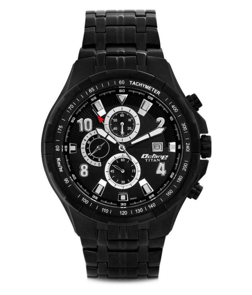 Titan Black Metal Analog Watch - Buy Titan Black Metal Analog Watch