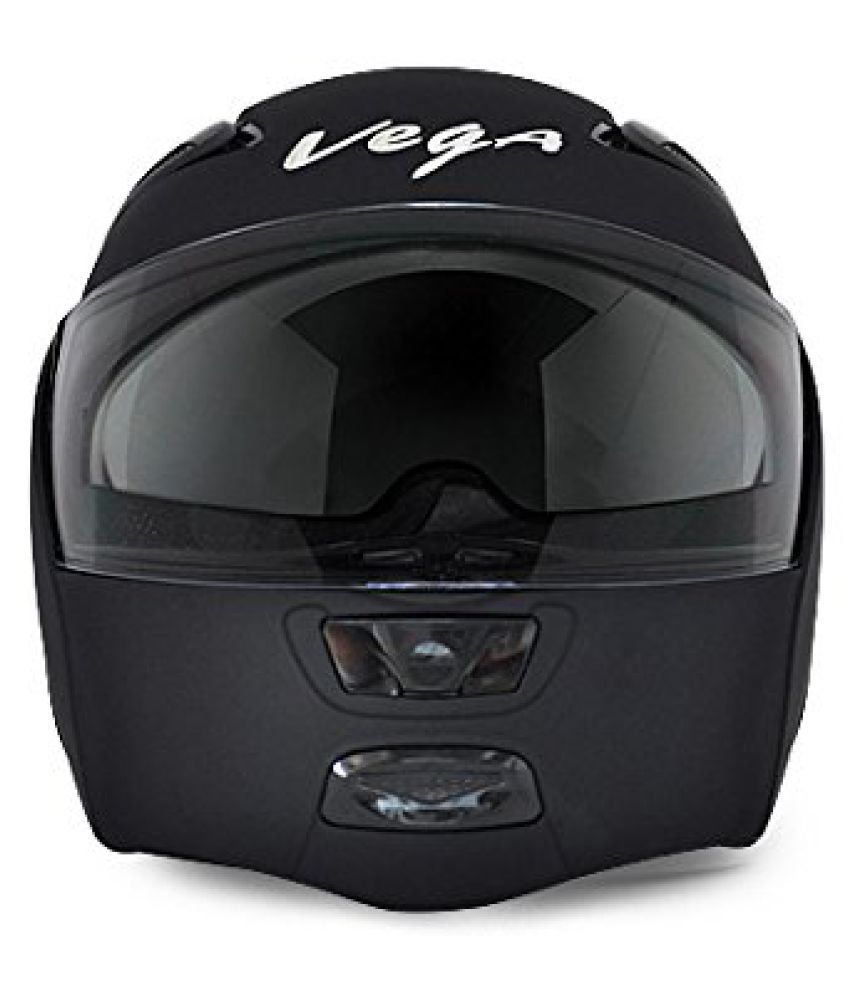 Vega Boolean Flip-up Helmet with Double Visor Flip Up ...