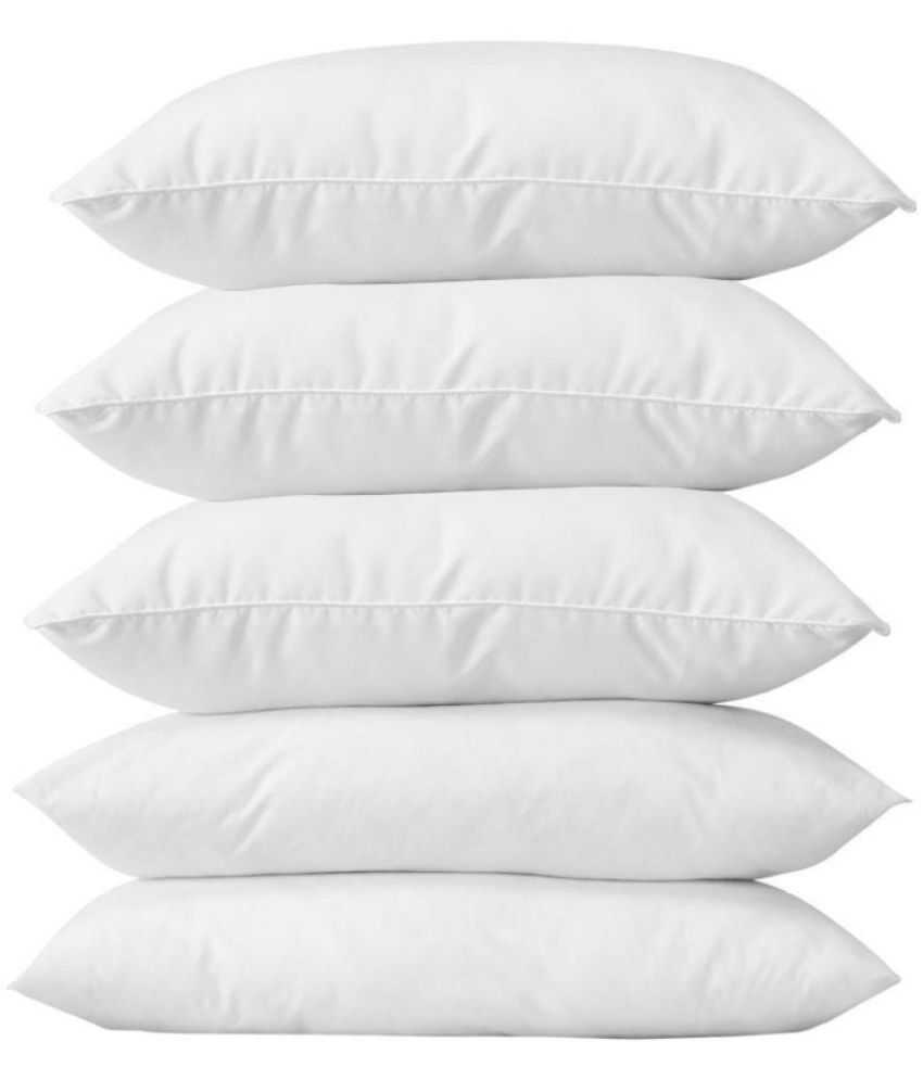     			Panipat Textile Hub Set of 5 Fibre Pillow