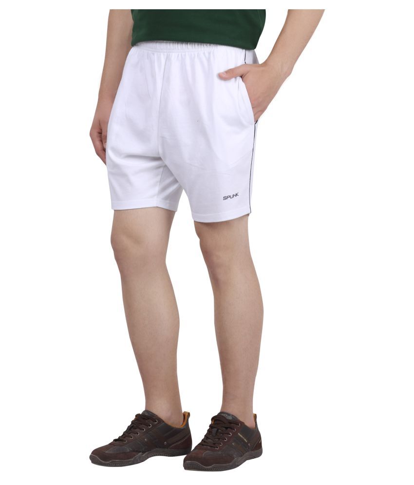 Spunk By Fbb White Shorts - Buy Spunk 