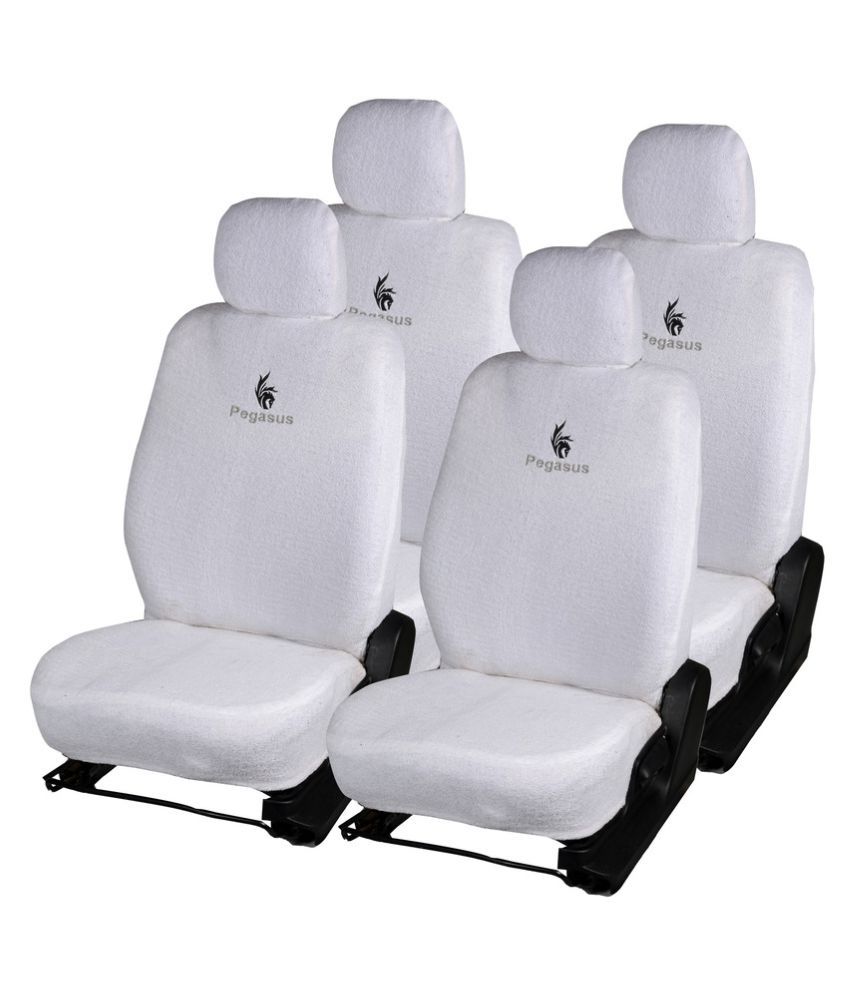 Pegasus Premium White Towel Car Seat Cover Pegasus Premium White Towel Car Seat Cover