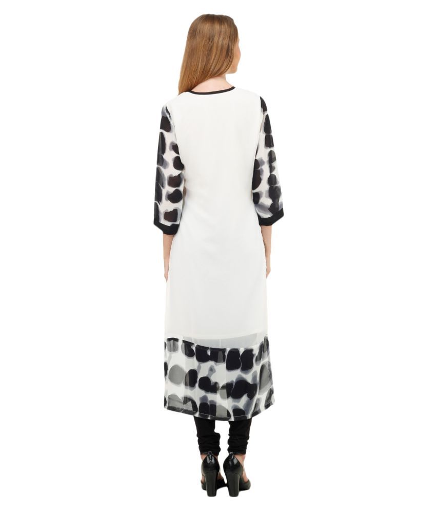 Bebo White Kurti Legging Set - Buy Bebo White Kurti Legging Set Online at Low Price - Snapdeal