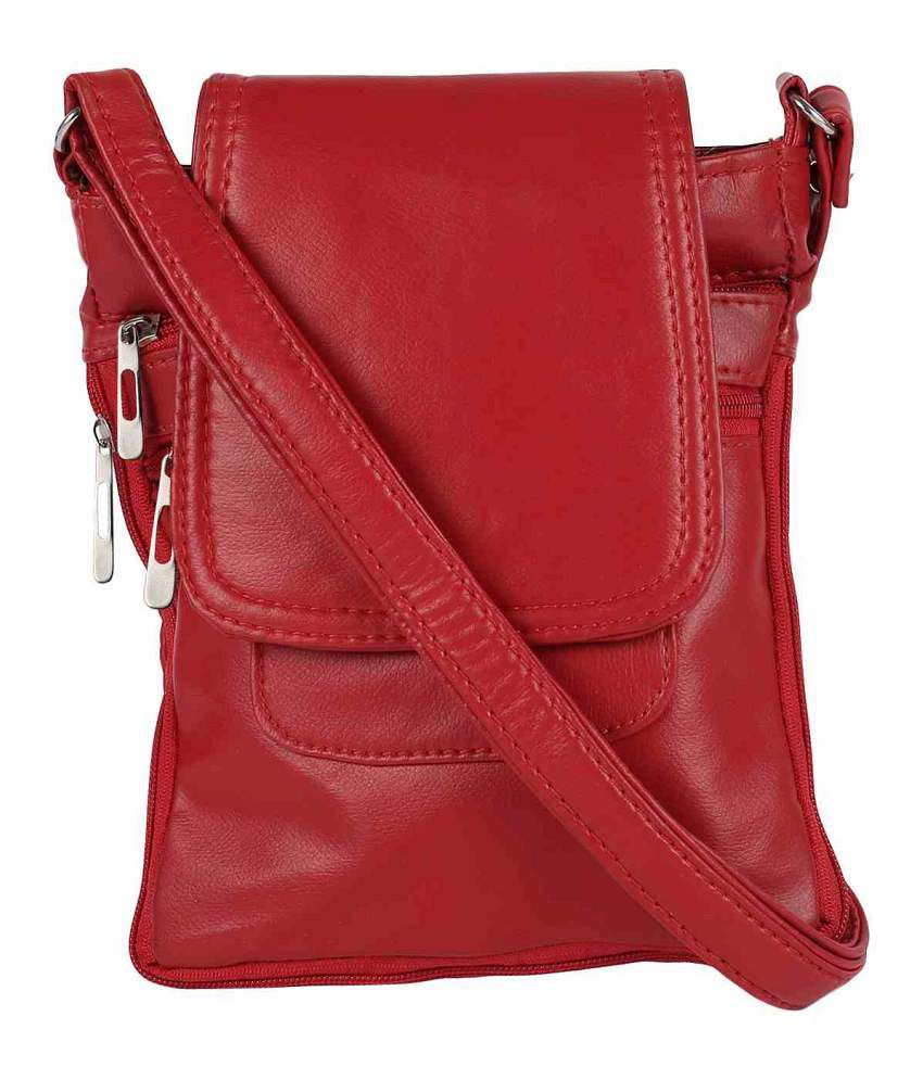 Aahana Red Sling Bag - Buy Aahana Red Sling Bag Online at Best Prices ...