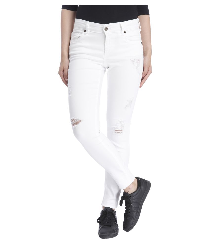 vero moda coated jeans