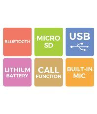 Zebronics Dice Blue Bluetooth Speaker - Blue