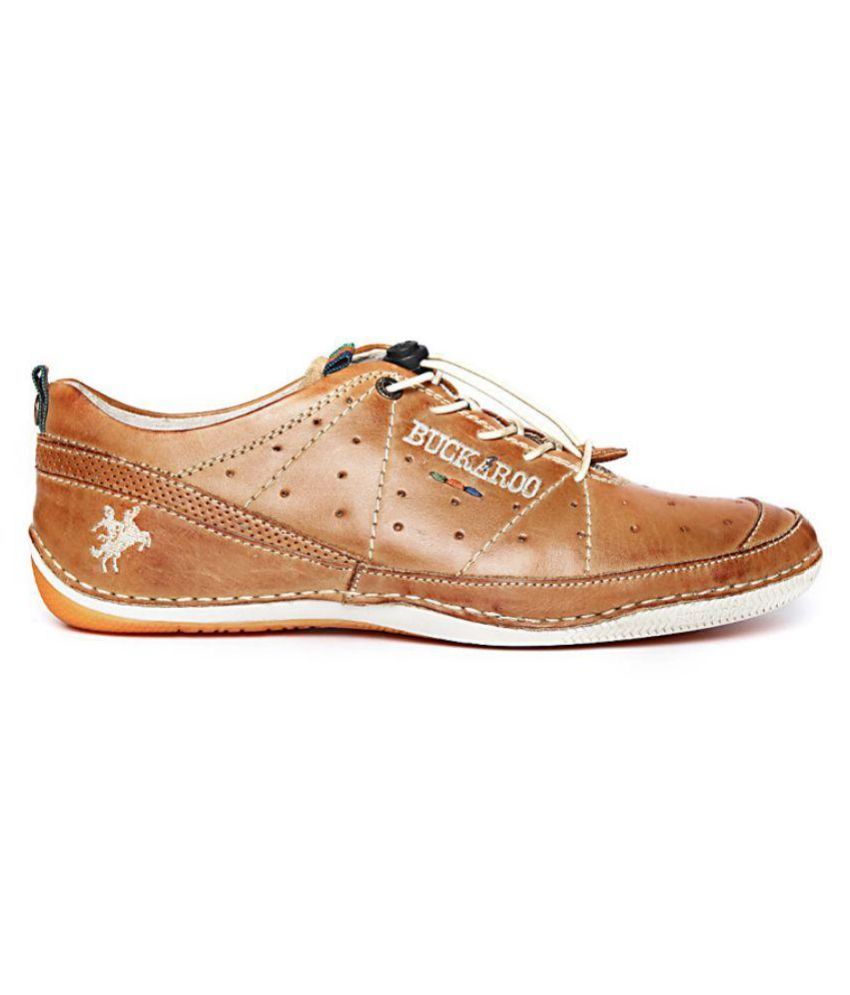 buckaroo tan loafers