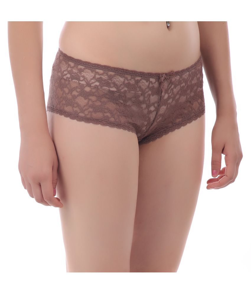 Buy Delron Brown Net Mesh Hipsters Online At Best Prices In India