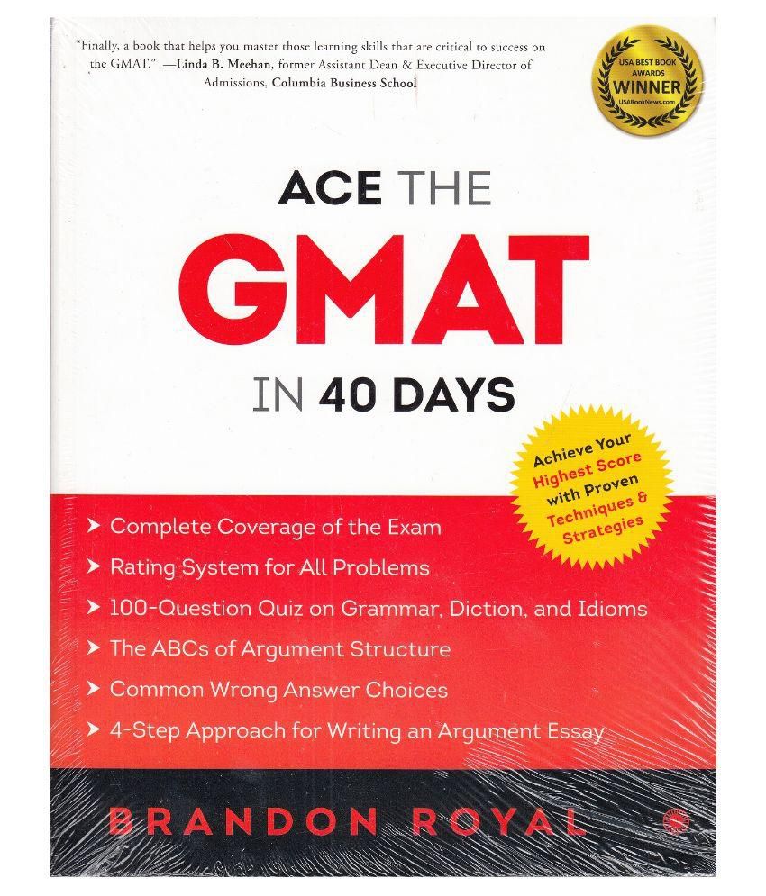 Ace The Gmat In 40 Days Paperback English 2016 Buy Ace
