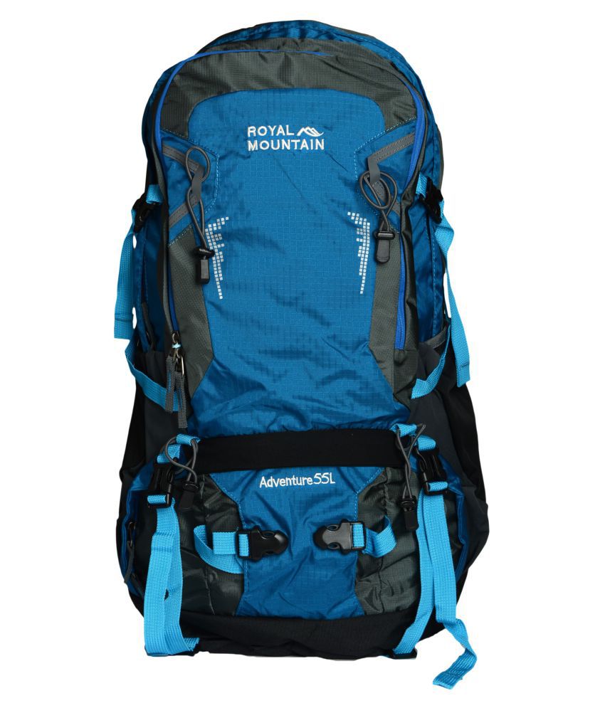 Royal Mountain 45-60 litre Blue Hiking Bag - Buy Royal Mountain 45-60 ...