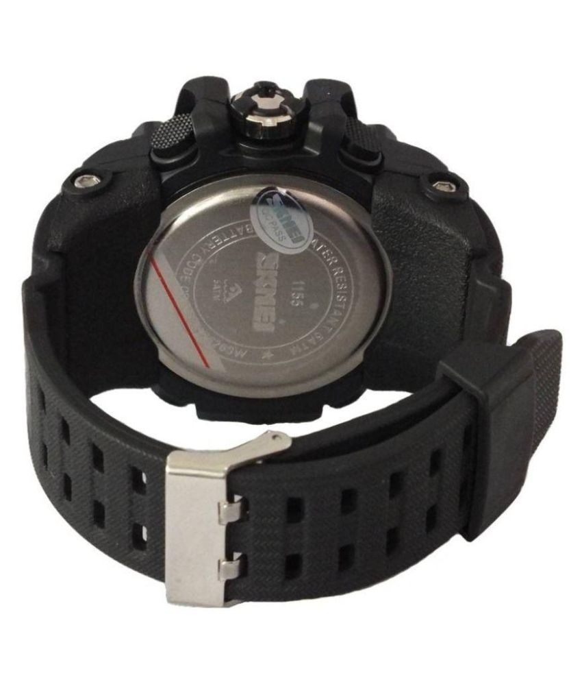 how to set analog time in skmei watch