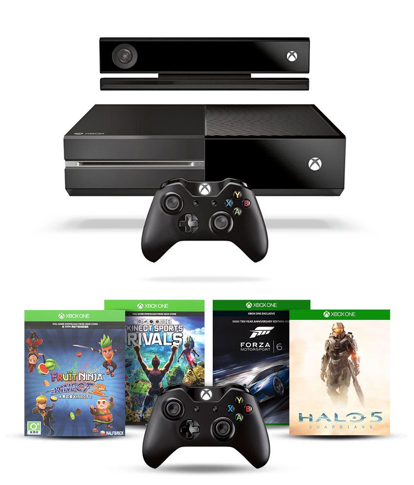 Microsoft Xbox One Day One Edition, Used, With Kinect, Controller, and 5  Games!