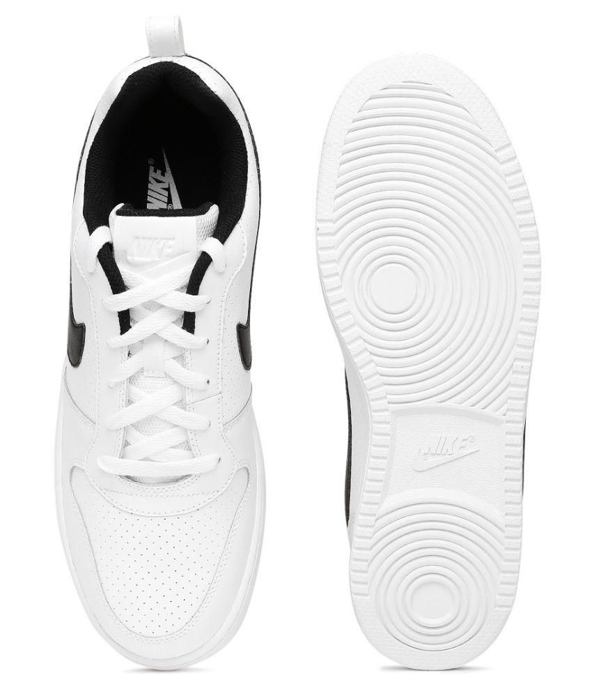 nike white borough sneakers