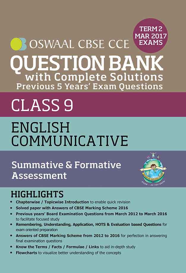 oswal guide question bank class 9 cbse