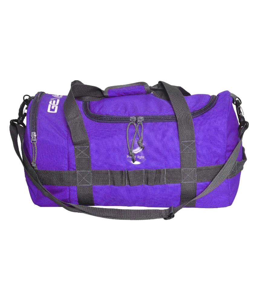 Gene Purple Gym Bag Online At Low