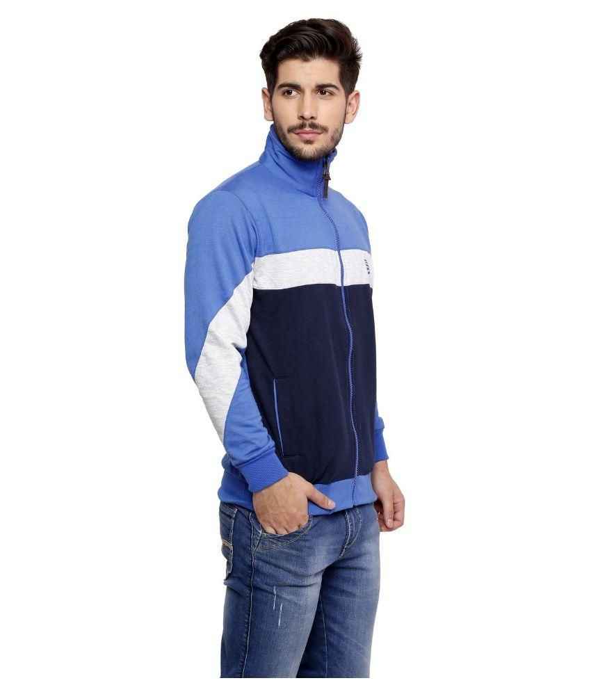 Skora Blue High Neck Sweatshirt - Buy Skora Blue High Neck Sweatshirt ...