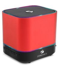 Zebronics Dice Red Bluetooth Speaker - Red