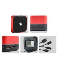 Zebronics Dice Red Bluetooth Speaker - Red