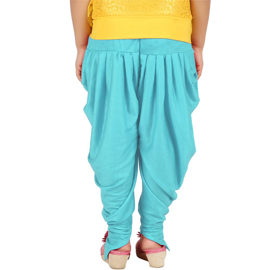 light blue harem pants