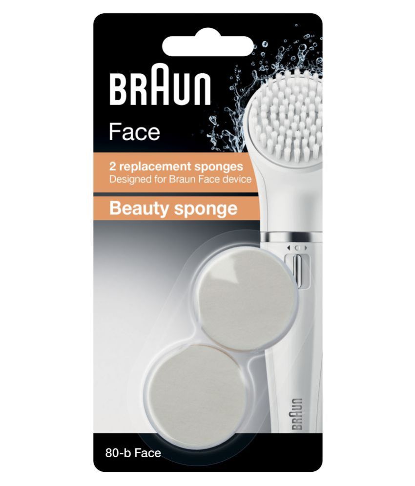 Braun Face 80-b - Pack of 2 Beauty Sponge Refills: Buy ...