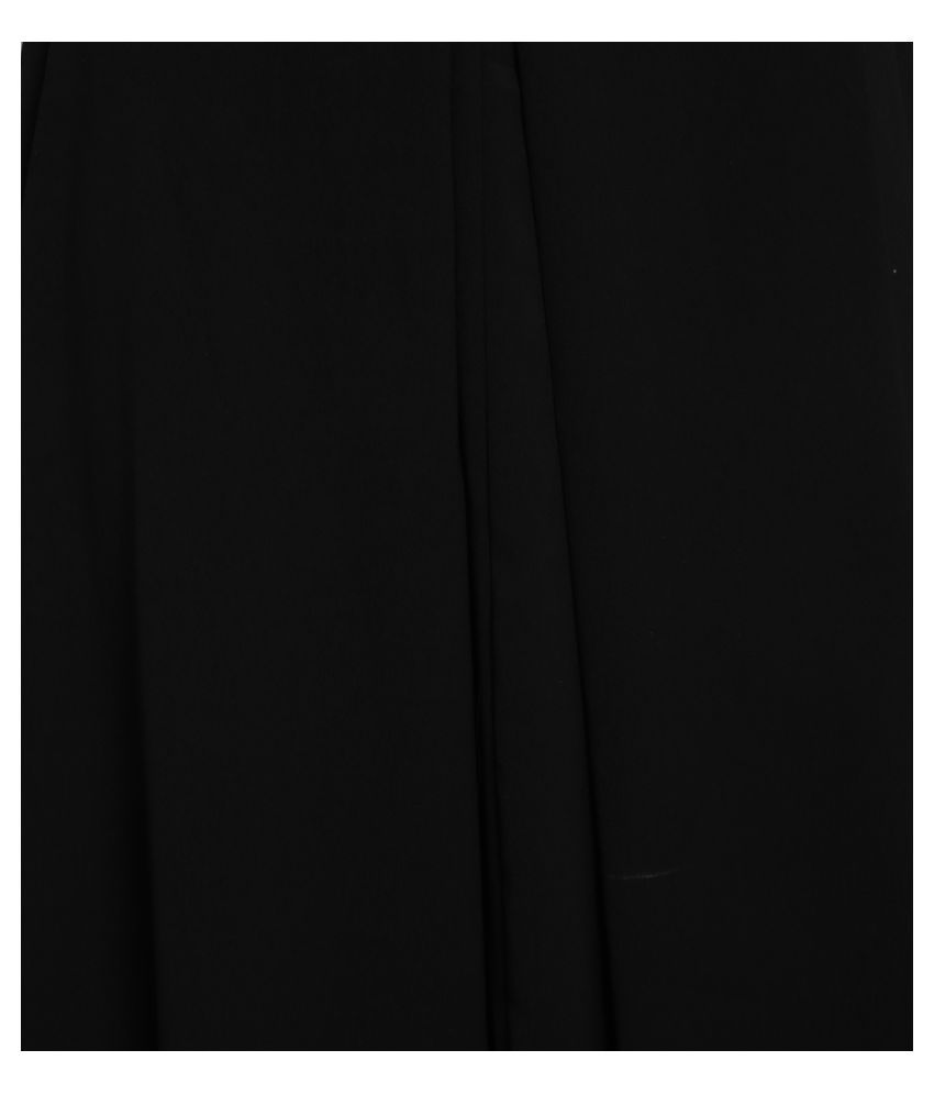 Buy Amari West Black Polyester A-Line Skirt Online at Best Prices in ...